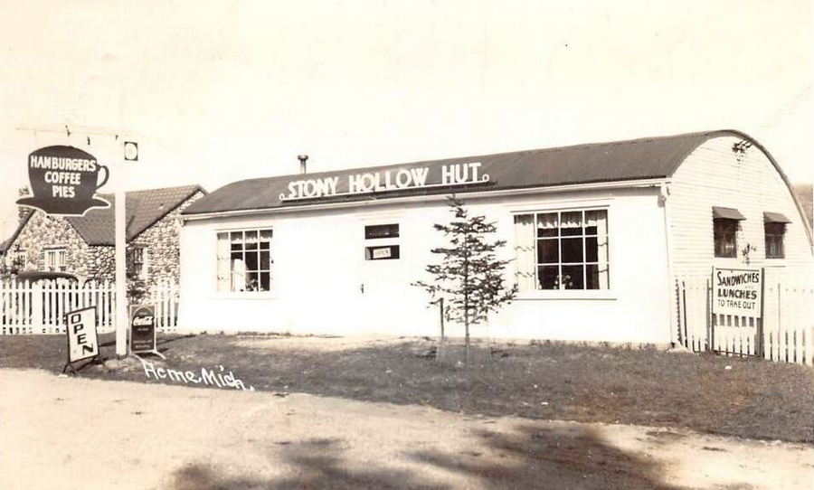 Stony Hollow Hut (The Hut) - Historical Photo